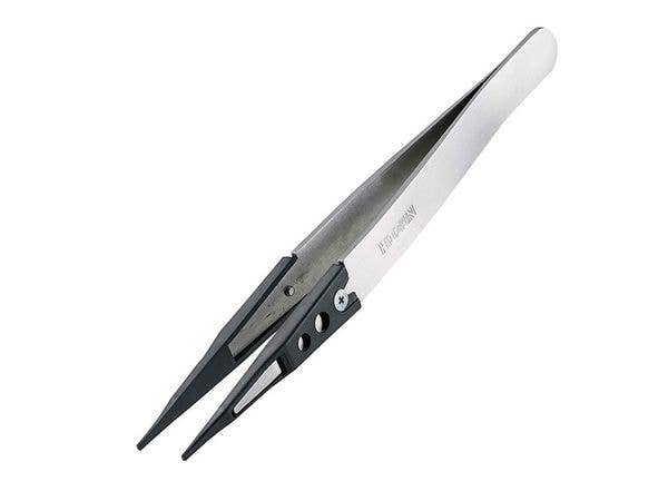 ESDチップピンセット 直型 1.2mm
