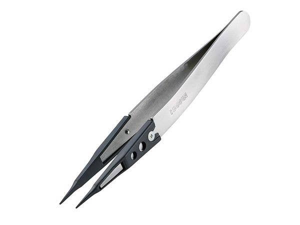 ESDチップピンセット 先細型 0.6mm