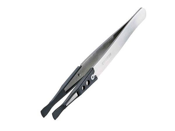 ESDチップピンセット ヘラ型 6.0mm