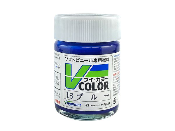 V カラー ビンタイプ ブルー VC-13
