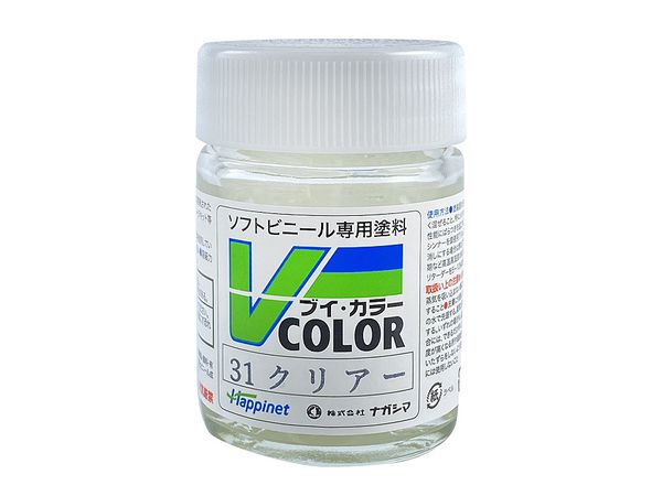 V カラー ビンタイプ クリアー VC-31