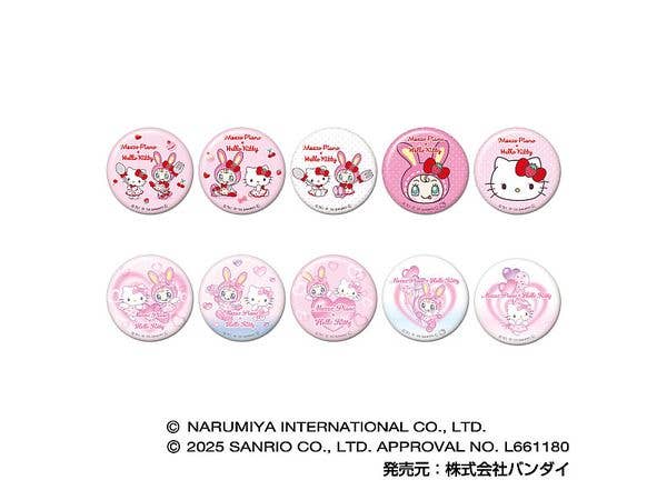メゾピアノ x ハローキティ: CANバッジ 1Box 10pcs