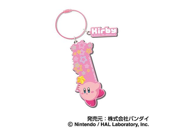 星のカービィ: ワイヤープレートキーホルダー Vol.2 01 カービィ (スターロッド)