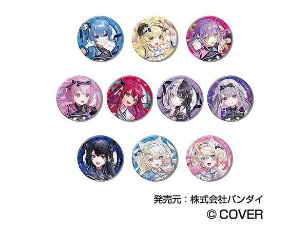 hololive 6th fes. Color Rise Harmony: CANバッジ A BOX stage1 1Box 10pcs