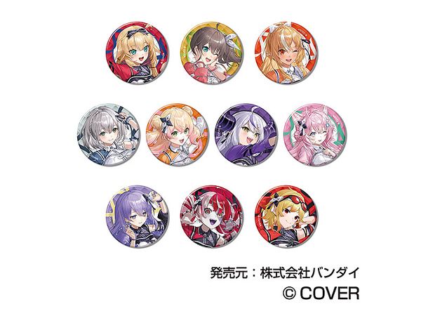 hololive 6th fes. Color Rise Harmony: CANバッジ B BOX stage1 1Box 10pcs