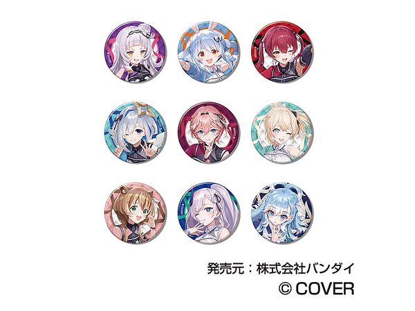 hololive 6th fes. Color Rise Harmony: CANバッジ C BOX stage2 1Box 9pcs
