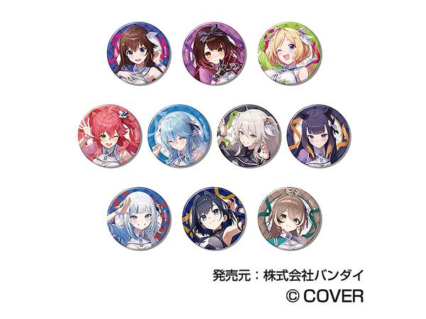 hololive 6th fes. Color Rise Harmony: CANバッジ E BOX stage3 1Box 10pcs