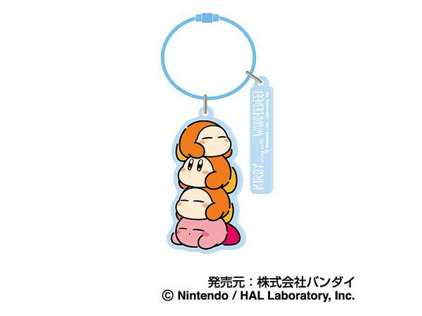 カービィ play with ワドルディ: ワイヤープレートキーホルダー 02 あきれかえるほど...