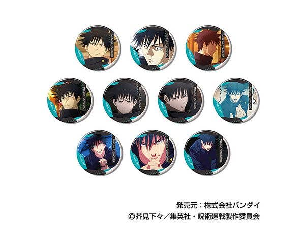 呪術廻戦: メモリーCANバッジ 伏黒 恵BOX 1Box 10pcs