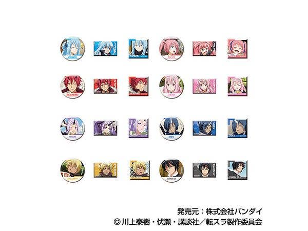 転生したらスライムだった件: あれこれぷちCANバッジ 1Box 48pcs