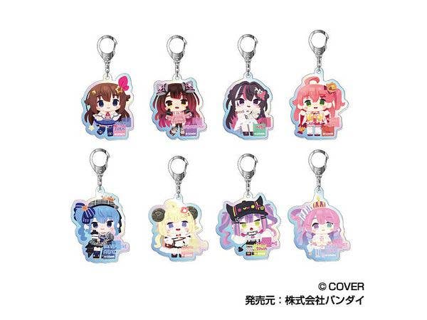 ホロライブ x ア・メリカ: オーロラアクリルキーホルダー Vol.1 1Box 8pcs
