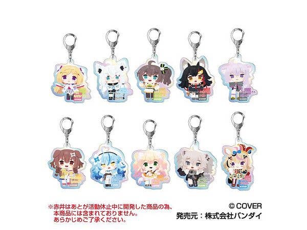 ホロライブ x ア・メリカ: オーロラアクリルキーホルダー Vol.2 1Box 10pcs