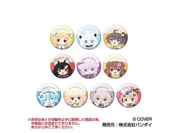 ホロライブ x ア・メリカ: CANバッジ Vol.2 1Box 10pcs