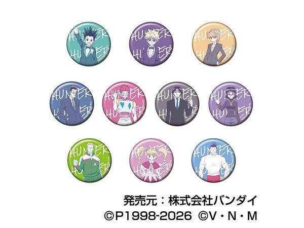 HUNTER x HUNTER: CANバッジ  レタコレ Vol.2 1Box 10pcs