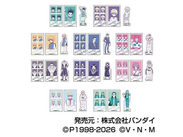 HUNTER x HUNTER: メモリーカットステッカーIDphoto 3枚入り  レタコレ 1Box 10pcs