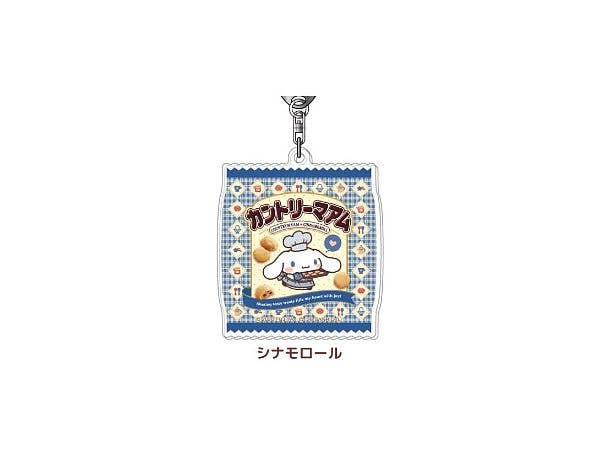 サンリオキャラクターズ: アクリルキーホルダー カントリーマアム x サンリオキャラクターズ03 シナモロール