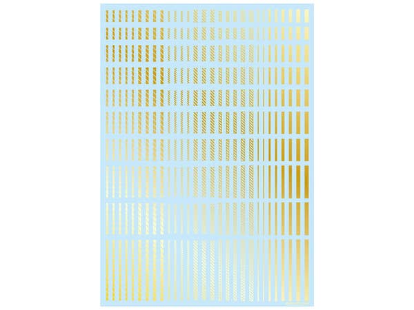 ラインデカール2 ゴールド (1枚入)