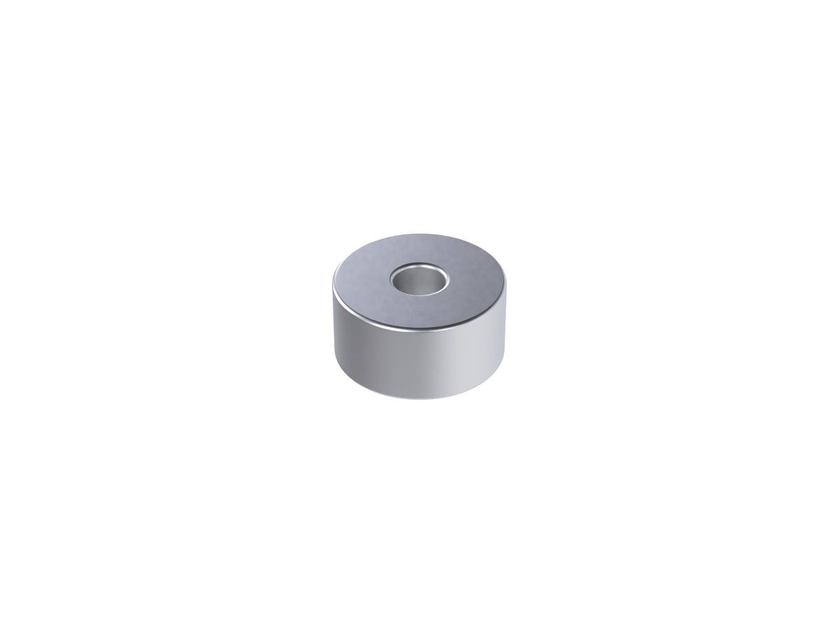 ネオジム磁石 丸型軸穴付 4mm x 2mm (8個入)