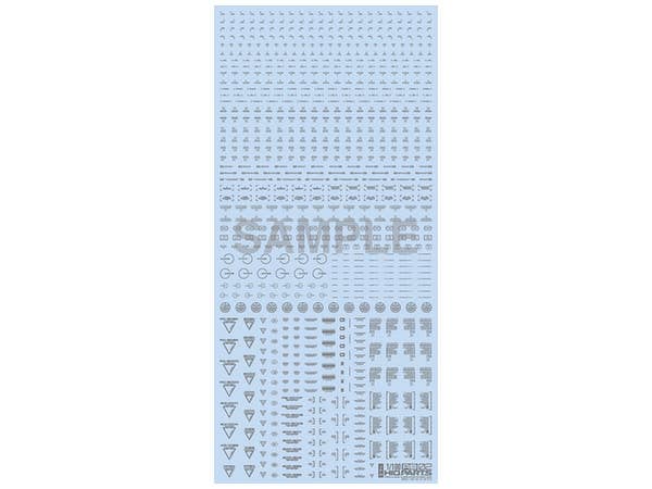 1/100 RB02 コーションデカール ワンカラー グレー (1枚入)