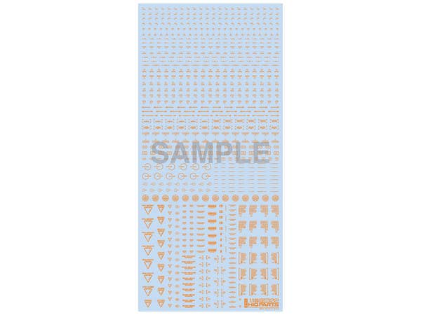 1/100 RB02 コーションデカール ワンカラー オレンジ (1枚入)