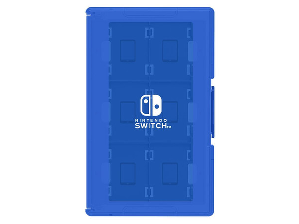 Nintendo Switch: カードケース12+2 ブルー