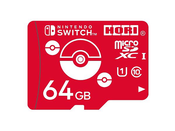 Nintendo Switch: ポケットモンスターmicroSDカード 64GB モンスターボール
