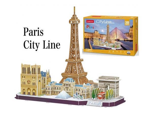 3Dクラフト パリ シティーライン