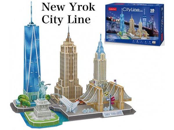 3Dクラフト ニューヨーク シティーライン