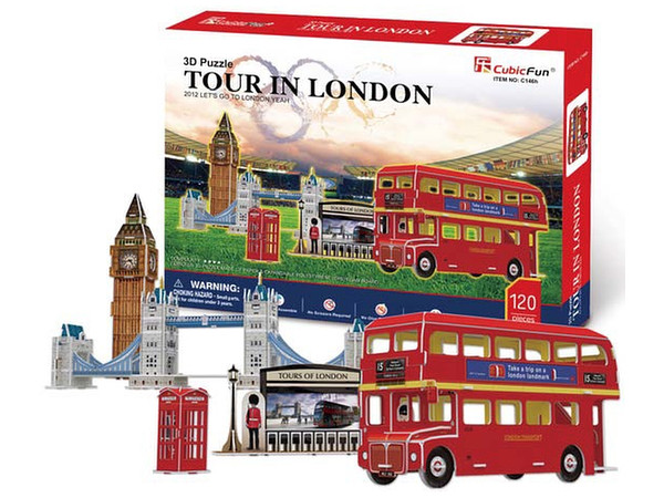 3Dパズル ロンドン ツアー