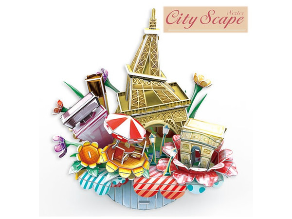 3Dクラフト パリス City Scape