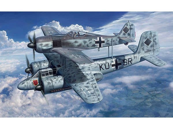 1/72 Ta154A-1 & Fw190A-8 ミステル