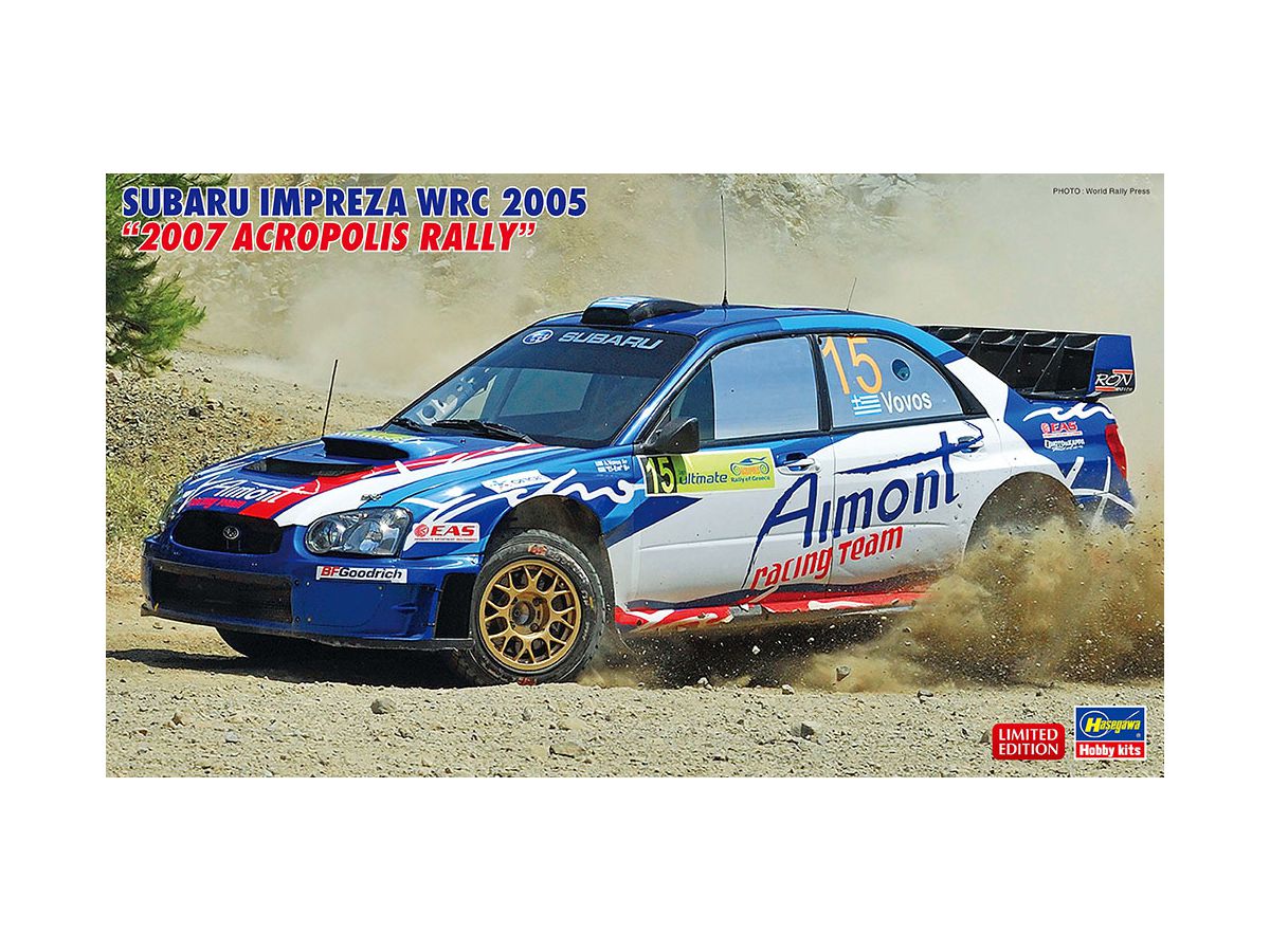 1/24 スバル インプレッサ WRC 2005 2007 アクロポリス ラリー