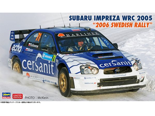 1/24 スバル インプレッサ WRC 2005 2006 スウェディッシュ ラリー
