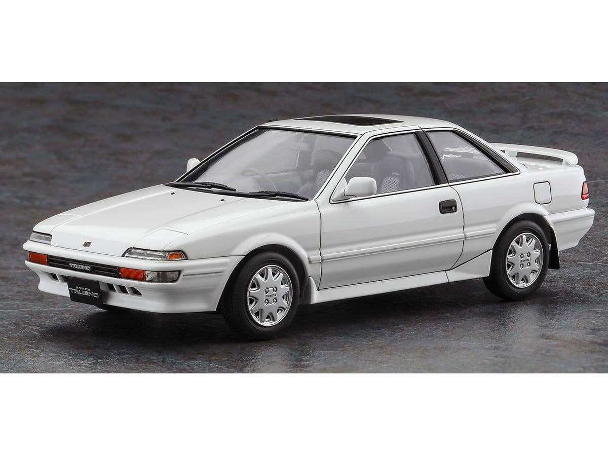 1/24 トヨタ スプリンター トレノ AE92 GT APEX 前期型 (1987)