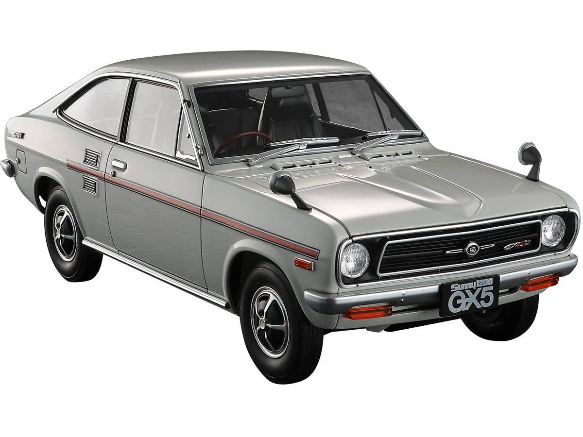 1/24 ニッサン サニー クーペ (B110) 後期型 GX5 (1972)