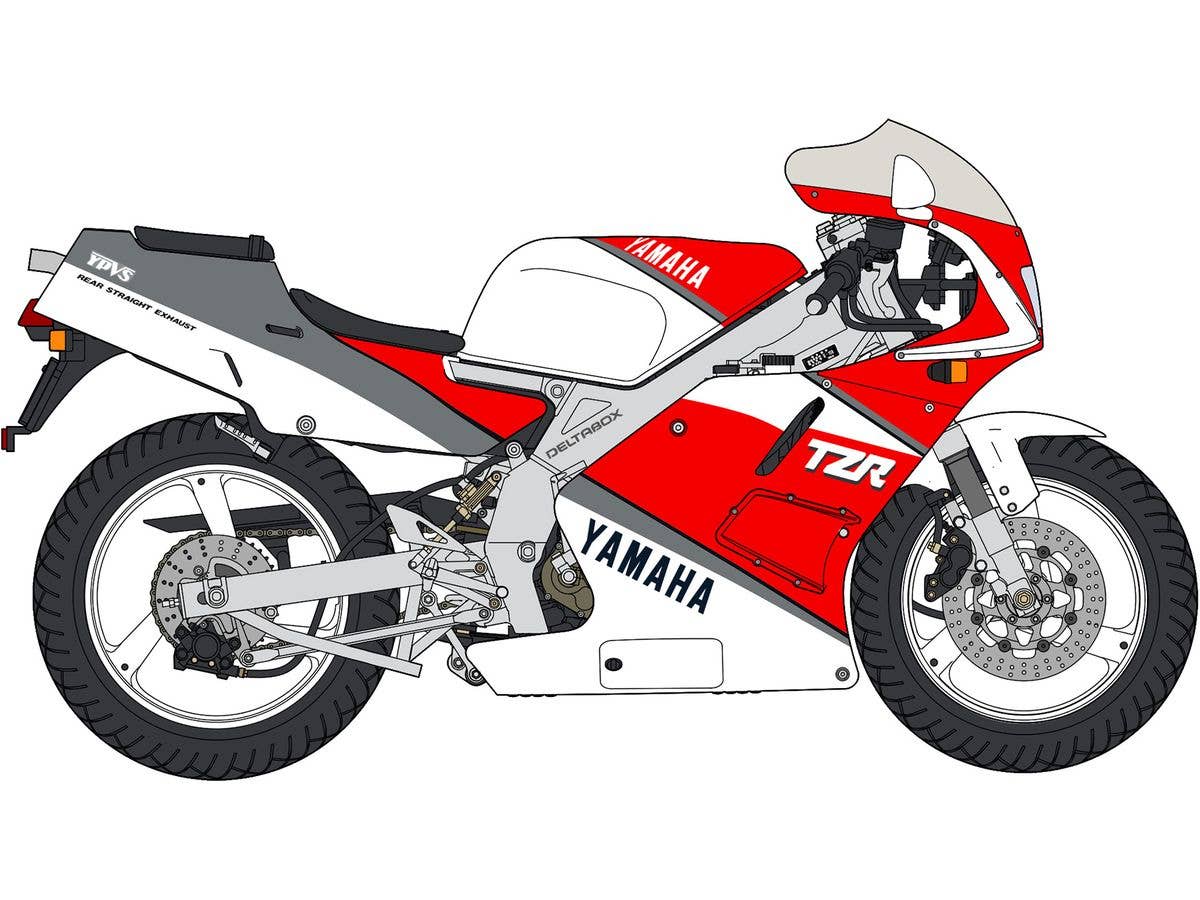 1/12 ヤマハ TZR250 (3MA) 後期型 (1990)