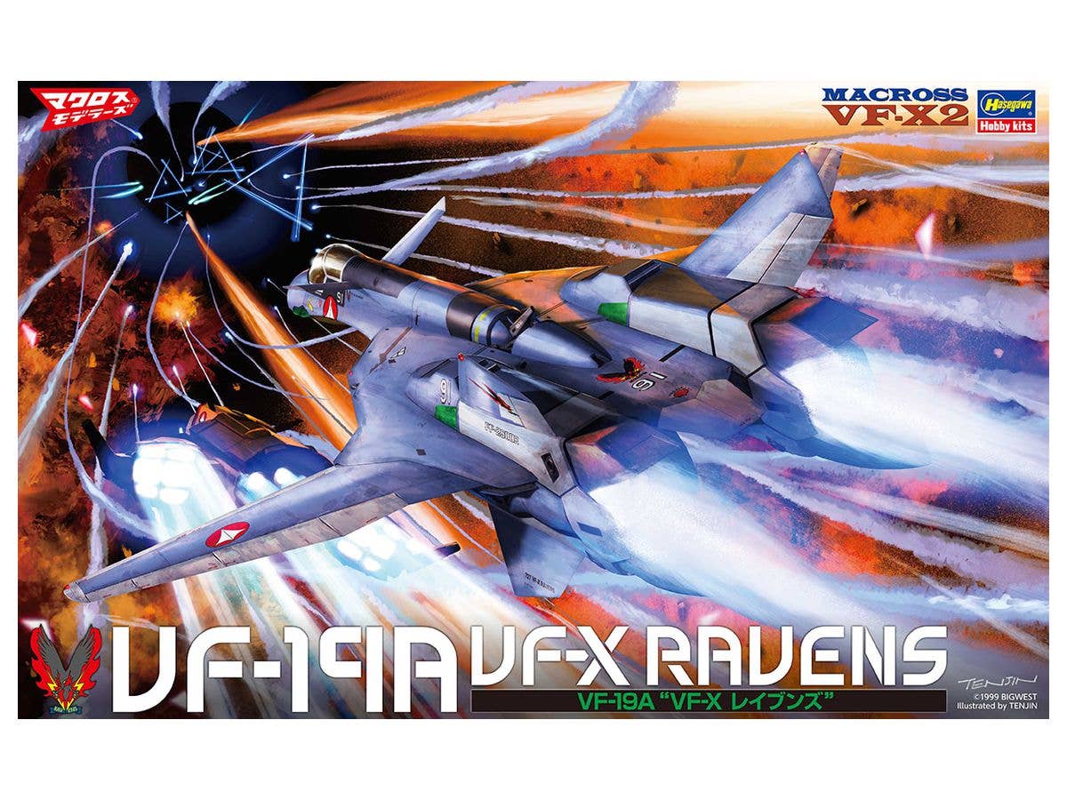 1/48 VF-19A VF-X レイブンズ
