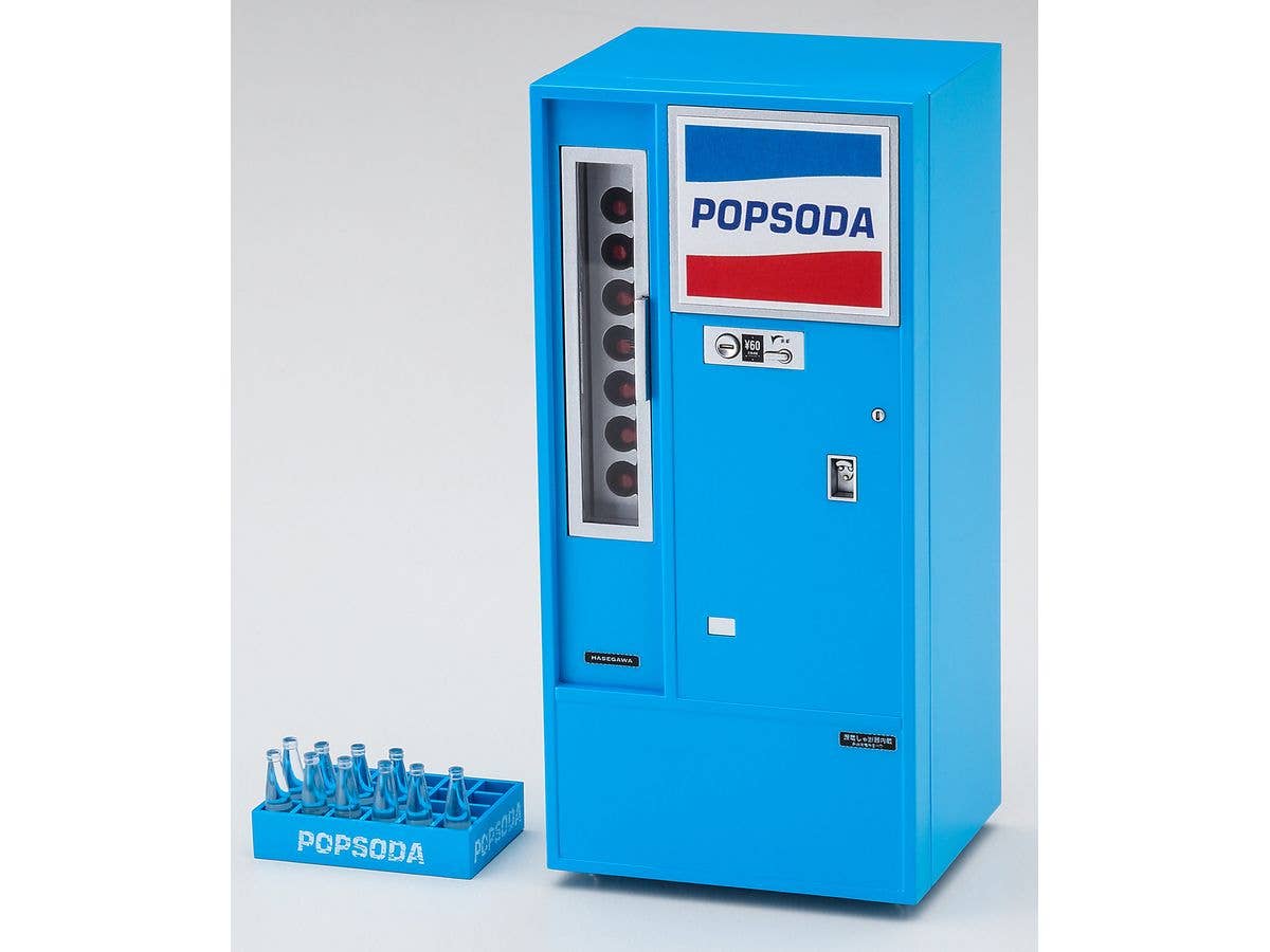 1/12 レトロ自販機 瓶ジュース