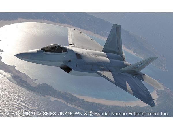 1/48 エースコンバット7 スカイズ・アンノウン F-22 ラプター メビウス1 (IUN仕様)