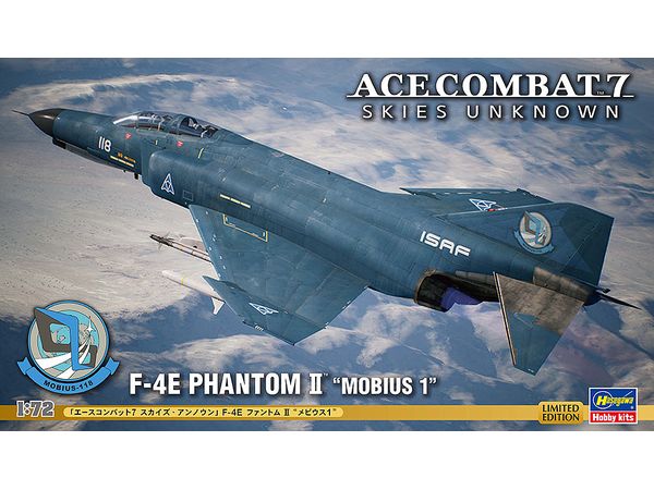 1/72  エースコンバット7 スカイズ・アンノウン F-4E ファントム II メビウス1
