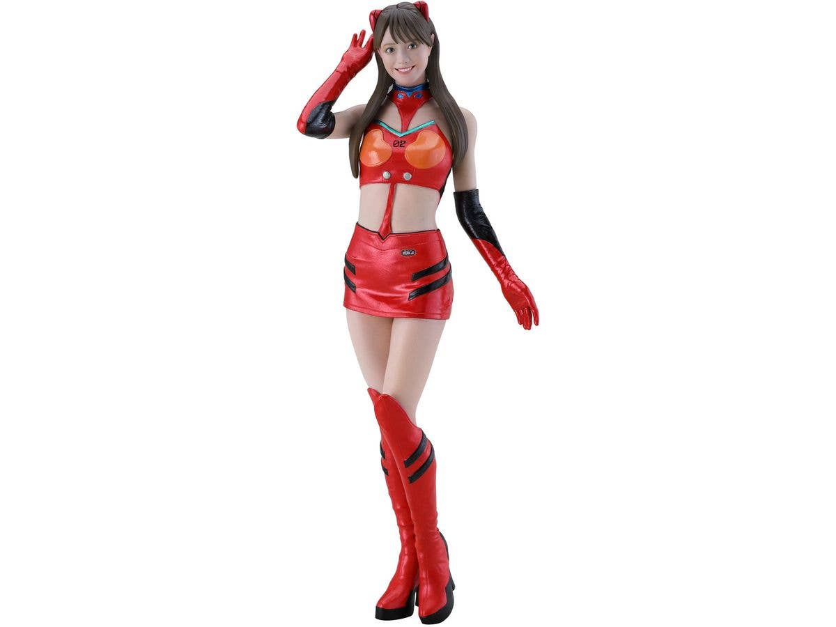 1/12 12リアルフィギュアコレクション エヴァンゲリオンレーシング サーキットメイト 松田彩花/式波・アスカ・ラングレー