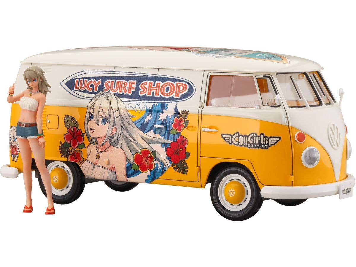 1/24 フォルクスワーゲン タイプ2 デリバリーバン ルーシー マクドネル w/フィギュア
