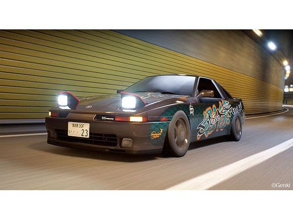 1/24 首都高バトルxハセガワ トヨタ スープラ A70 2.5GTツインターボ R スネーク ホリック