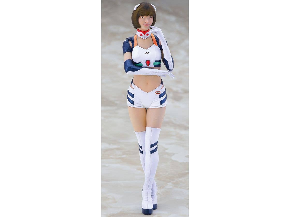 1/12 12リアルフィギュアコレクション エヴァンゲリオンレーシング サーキットメイト 藤白玲華/綾波レイ