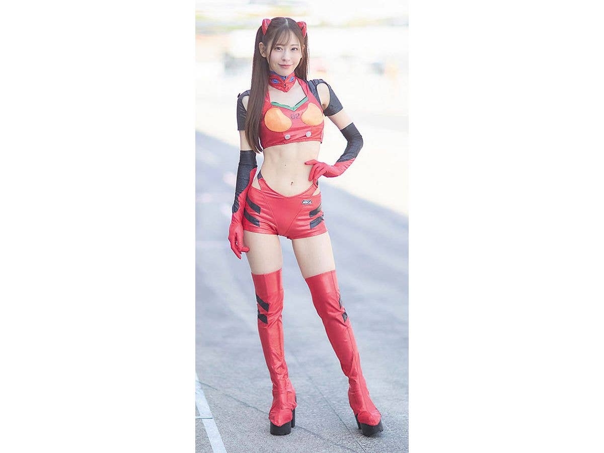 1/12 12リアルフィギュアコレクション エヴァンゲリオンレーシング サーキットメイト 渡川 もも/ 式波・アスカ・ラングレー