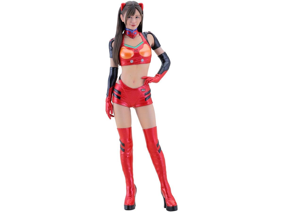 1/12 12リアルフィギュアコレクション エヴァンゲリオンレーシング サーキットメイト 渡川 もも/ 式波・アスカ・ラングレー