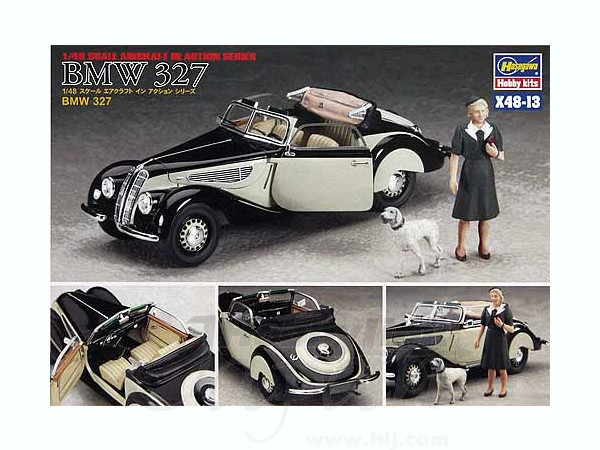 1/48 BMW 327 女性フィギュア付き