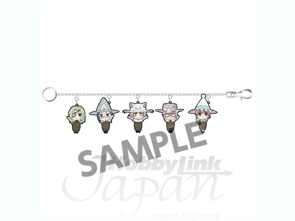 KMM団魔女狩り ラバーキーホルダー 緊縛Ver: 1Box 5pcs