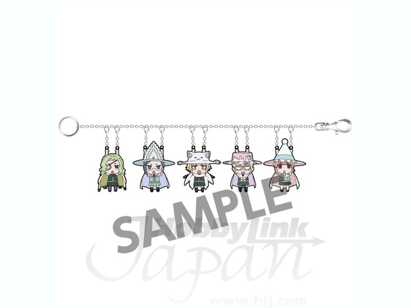 KMM団魔女狩り ラバーキーホルダー 拘束Ver: 1Box 5pcs