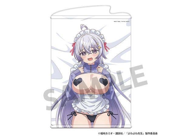 よわよわ先生 描き下ろしビジュアルアクリルプレート 鶸村ひより B